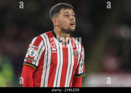 Sheffield, Großbritannien. Oktober 2024. Gustavo Hamer von Sheffield United während des Sky Bet Championship Matches Sheffield United gegen Swansea City in der Bramall Lane, Sheffield, United Kingdom, 2. Oktober 2024 (Foto: Alfie Cosgrove/News Images) in Sheffield, United Kingdom am 10.03.2024. (Foto: Alfie Cosgrove/News Images/SIPA USA) Credit: SIPA USA/Alamy Live News Stockfoto