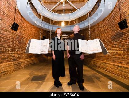 Serpentine North, London, Großbritannien. Oktober 2024. Drücken Sie Preview the Call, von Holly Herndon und Mat Dryhurst, Serpentine North. Quelle: Matthew Chattle/Alamy Live News Stockfoto