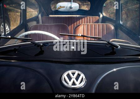 Vintage VW Beatle Stockfoto