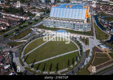 Smethwick, Sandwell, 3. Oktober 2024. Das Midland Metropolitan Hospital in Smethwick bei Birmingham. Stockfoto