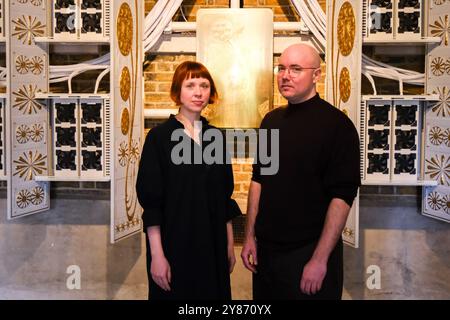 Serpentine North, London, Großbritannien. Oktober 2024. Drücken Sie Preview the Call, von Holly Herndon und Mat Dryhurst, Serpentine North. Quelle: Matthew Chattle/Alamy Live News Stockfoto