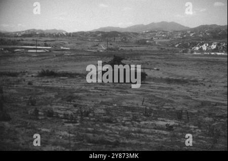 USA/US Army M41 Walker Bulldog – Sitz in Südkorea/Republik Korea kurz nach dem Waffenstillstandsabkommen 1953 Stockfoto