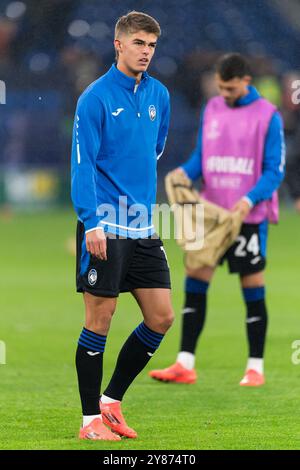 Gelsenkirchen, Deutschland. Oktober 2024. GELSENKIRCHEN, DEUTSCHLAND - 2. OKTOBER: Charles de Ketelaere von Atalanta BC während des Spiels der UEFA Champions League 2024/25 Phase MD2 zwischen dem FC Shakhtar Donetsk und Atalanta BC in der Arena AufSchalke am 2. Oktober 2024 in Gelsenkirchen. (Foto von Joris Verwijst/Orange Pictures) Credit: Orange Pics BV/Alamy Live News Stockfoto