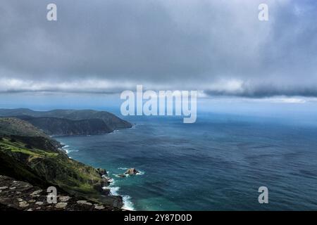 VIXIA Herbeira (Gemeinde Cedeira) in Galicien ist eine der höchsten Klippen Europas Stockfoto