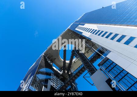 Osaka, Japan - 17. August 2024: Umeda Sky Building in Osaka. Stockfoto