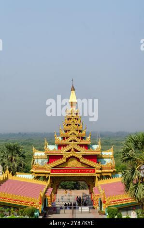 Die globale Vipassana-Pagode in Mumbai, Indien Stockfoto