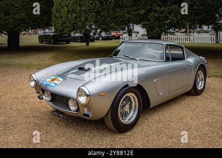 1961 Ferrari 250 GT SWB Comp SEFAC „Hot Rod“. Concours of Elegance 2024, Hampton Court Palace, London, Großbritannien Stockfoto