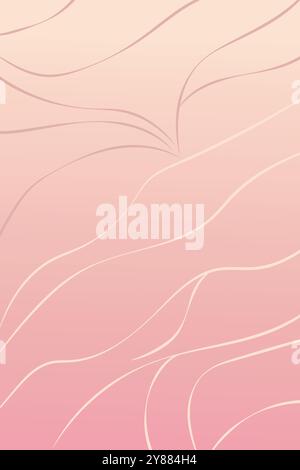 Vertikaler rosafarbener Hintergrund. Hintergrund sozialer Medien Stock Vektor