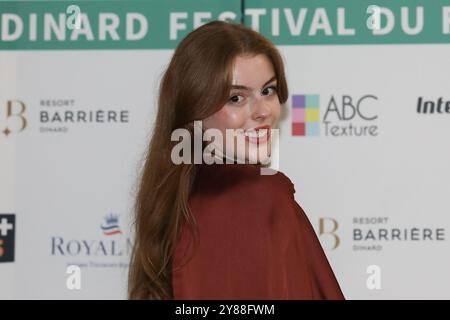 3. Oktober 2024, Dinard, Bretagne, Frankreich: Eröffnungszeremonie des britischen und irischen Filmfestivals Dinard 2024 in Dinard, Frankreich (Bild: © Mickael Chavet/ZUMA Press Wire) NUR ZUR REDAKTIONELLEN VERWENDUNG! Nicht für kommerzielle ZWECKE! Stockfoto