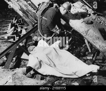 Atombomben Und Wasserstoffbomben - War General. Januar 1955. Stockfoto