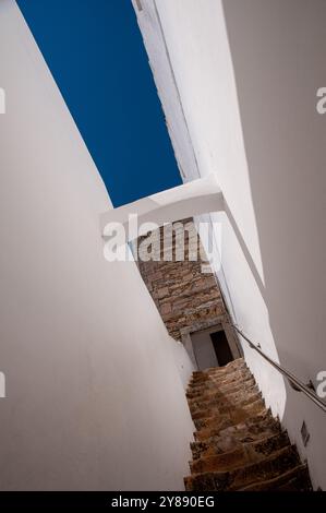 Blick auf Faro in Portugal / Scorcio di Faro - Portogallo Stockfoto