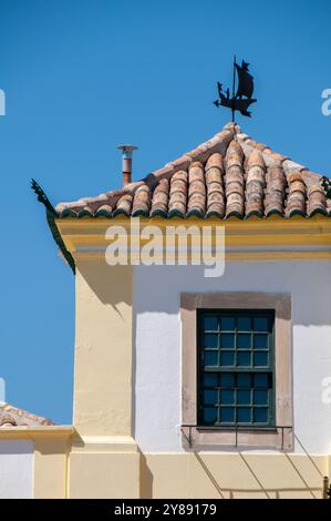 Blick auf Faro in Portugal / Scorcio di Faro - Portogallo Stockfoto