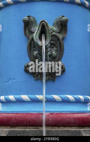 Alter Trinkbrunnen In Luzern, Schweiz, Europa Stockfoto