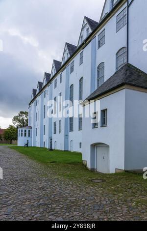 Blick auf Schloss Gottorf in Schleswig in Deutschland Stockfoto