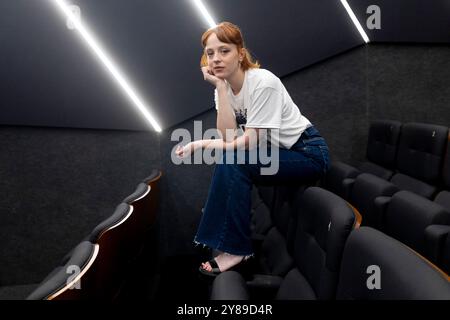 Madrid, Spanien. September 2024. Catalina Sopelana nimmt an der Porträtveranstaltung während der Promotion von El Aspirante in Madrid Teil. (Foto: Nacho Lopez/SOPA Images/SIPA USA) Credit: SIPA USA/Alamy Live News Stockfoto