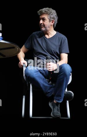 Schauspieler Ricardo darin während der Pressekonferenz zur Präsentation des Stücks „SZENEN DES EHELICHEN LEBENS“ im Rialto Theater in Madrid, 2. September 2024, Spanien mit: Ricardo darin Where: Madrid, Spain Wann: 02 Sep 2024 Credit: Oscar Gonzalez/WENN Stockfoto