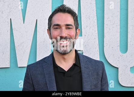 Hollywood, USA. Oktober 2024. Adam Fishbach kommt am 3. Oktober 2024 in Hollywood, KALIFORNIEN, zu La Maquina Los Angeles Premiere im Hollywood Athletic Club, © Lisa OConnor/AFF-USA.com Credit: AFF/Alamy Live News Stockfoto