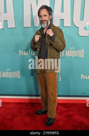 Hollywood, USA. Oktober 2024. Gael Garcia Bernal kommt am 3. Oktober 2024 in Hollywood, CA. © Lisa OConnor/AFF-USA.com Credit: AFF/Alamy Live News bei La Maquina Los Angeles Premiere im Hollywood Athletic Club an Stockfoto