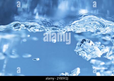 Foto von kochendem Wasser Stockfoto