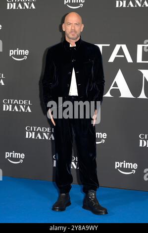 Filippo Nigro bei der Premiere der Amazon Prime Video Serie Citadel: Diana im Space Cinema Moderno: ROM, 03.10.2024 *** Filippo Nigro bei der Premiere der Amazon Prime Video Serie Citadel Diana im Space Cinema Moderno Rome, 03 10 2024 Foto:XA.XM.xTinghinox/xFuturexImagex citadel 4076 Stockfoto