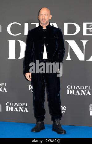 Filippo Nigro bei der Premiere der Amazon Prime Video Serie Citadel: Diana im Space Cinema Moderno: ROM, 03.10.2024 *** Filippo Nigro bei der Premiere der Amazon Prime Video Serie Citadel Diana im Space Cinema Moderno Rome, 03 10 2024 Foto:XA.XM.xTinghinox/xFuturexImagex citadel 4075 Stockfoto