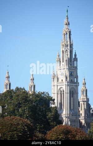 Rathaus, Vienna Stockfoto
