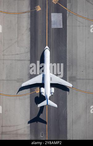 LOS ANGELES INTL. FLUGHAFENÜBERSICHT 1 Stockfoto