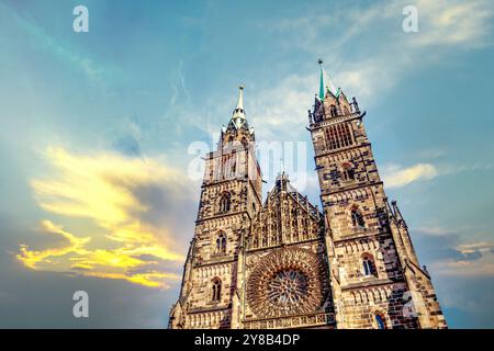 Altstadt von Nürnberg, Deutschland Stockfoto