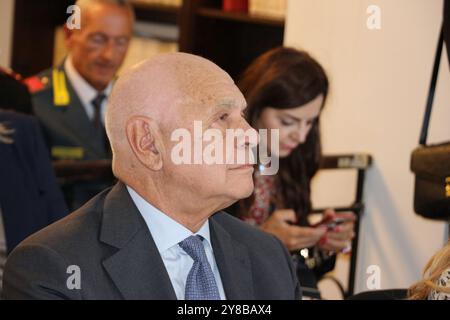 IL ministro italiano della giustizia Carlo Nordio ad una cerimonia a Capri Stockfoto