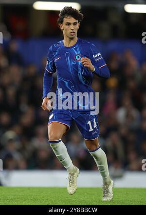 London, England, 3. Oktober 2024. Joao Félix aus Chelsea während des Spiels der UEFA Europa Conference League in Stamford Bridge, London. Der Bildnachweis sollte lauten: Paul Terry / Sportimage Stockfoto