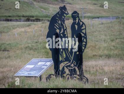 The Boom Beach, Loch Ewe, Mellon Charles, Wester Ross, Schottland Stockfoto