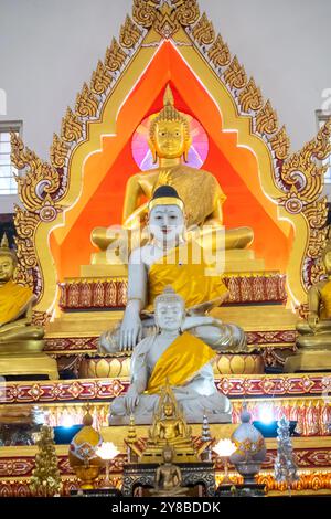 Buddha Jayanti Tempel, buddhistischer Tempel in Kuala Lumpur, Malaysia Stockfoto