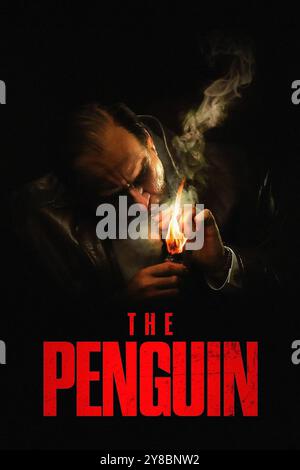 COLIN FARRELL in DER PINGUIN (2024), Regie: CRAIG ZOBEL. Name: DC Entertainment/Warner Bros./Album Stockfoto