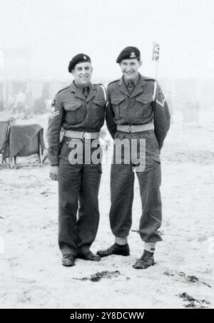 Soldaten der 14./20. KönigsHusaren und 10. KönigsHusaren um 1950 Stockfoto