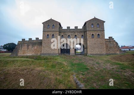 Römisches Fort Arbeia Stockfoto