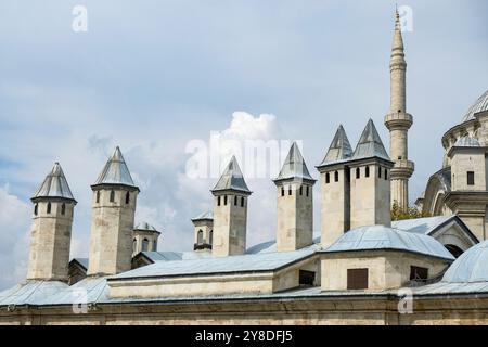 Istanbul, Türkei – 22. September 2024: Die Nuruosmaniye-Moschee ist eine osmanische Moschee aus dem 18. Jahrhundert im Stadtteil Fatih in Istanbul. Stockfoto