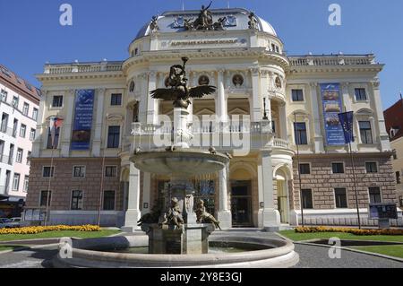 Nationaltheater in Bratislava, Slowakei, Europa Stockfoto