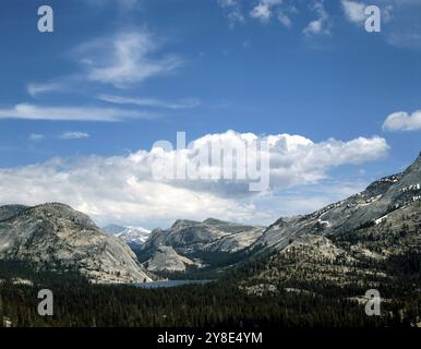 Tenaya Lake, Yosemite-Nationalpark, Kalifornien Stockfoto