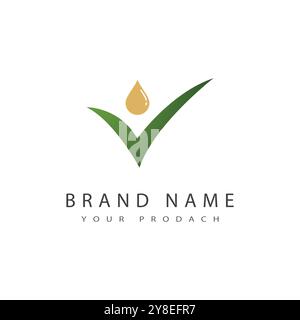 Palm Tree Sommer logo template Vector Illustration Stock Vektor