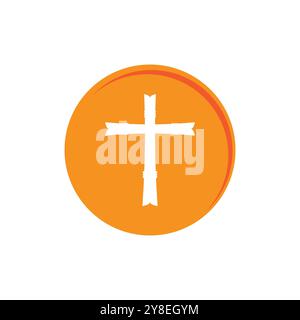 Kirche Logo Vektor ilustration Vorlage Stock Vektor