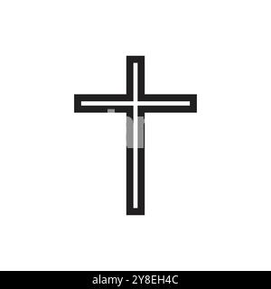 Kirche Logo Vektor ilustration Vorlage Stock Vektor