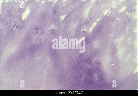 Hintergrund mit Aquarellstruktur. Aquarell auf Papier. Stockfoto