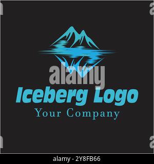 Ice berg Logo Vorlage Vektor Symbol Natur Stock Vektor