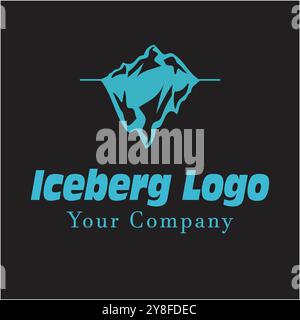 Ice berg Logo Vorlage Vektor Symbol Natur Stock Vektor