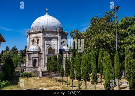 Turkiye. Istanbul. Grabmal von Sultan Mehmet Resat Stockfoto