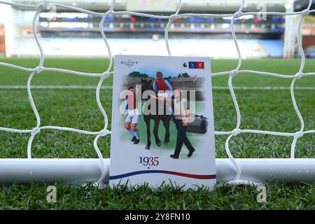 Selhurst Park, Selhurst, London, Großbritannien. Oktober 2024. Premier League Football, Crystal Palace gegen Liverpool; Spieltagesprogramm Guthaben: Action Plus Sports/Alamy Live News Stockfoto