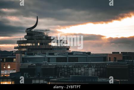 Saint James Mall mit Gerüst Stockfoto