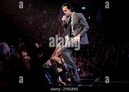 Nick Cave and the Bad Seeds in Hovet in Stockholm, Oktober 2024 (Wild God Tour) Stockfoto