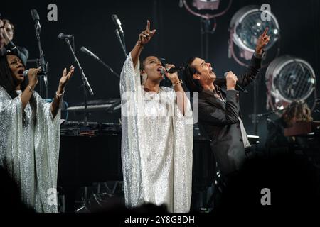 Nick Cave and the Bad Seeds in Hovet in Stockholm, Oktober 2024 (Wild God Tour) Stockfoto