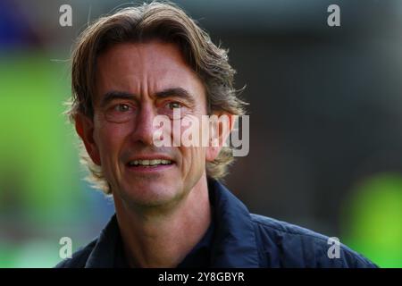 London, Großbritannien. Oktober 2024. London, England, 5. Oktober 2024: Brentford-Manager Thomas Frank während des Premier League-Spiels zwischen Brentford und Wolverhampton Wanderers im Gtech Community Stadium in London (Alexander Canillas/SPP) Credit: SPP Sport Press Photo. /Alamy Live News Stockfoto